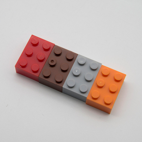 [Minimum order of 50G] Cross-border MOC domestic building blocks compatible with Lego 3002 small particles 2x3 high brick DIY loose accessories