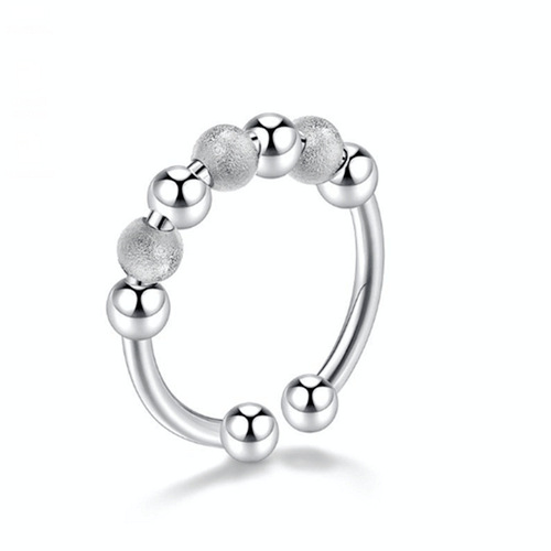 Amazon rotating ring, anti-stress and anti-anxiety ring, European and American fashion hand jewelry wholesale