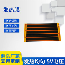 5v低压发热片pi石墨烯加热片加热膜控温恒温防水柔性usb眼罩腰带