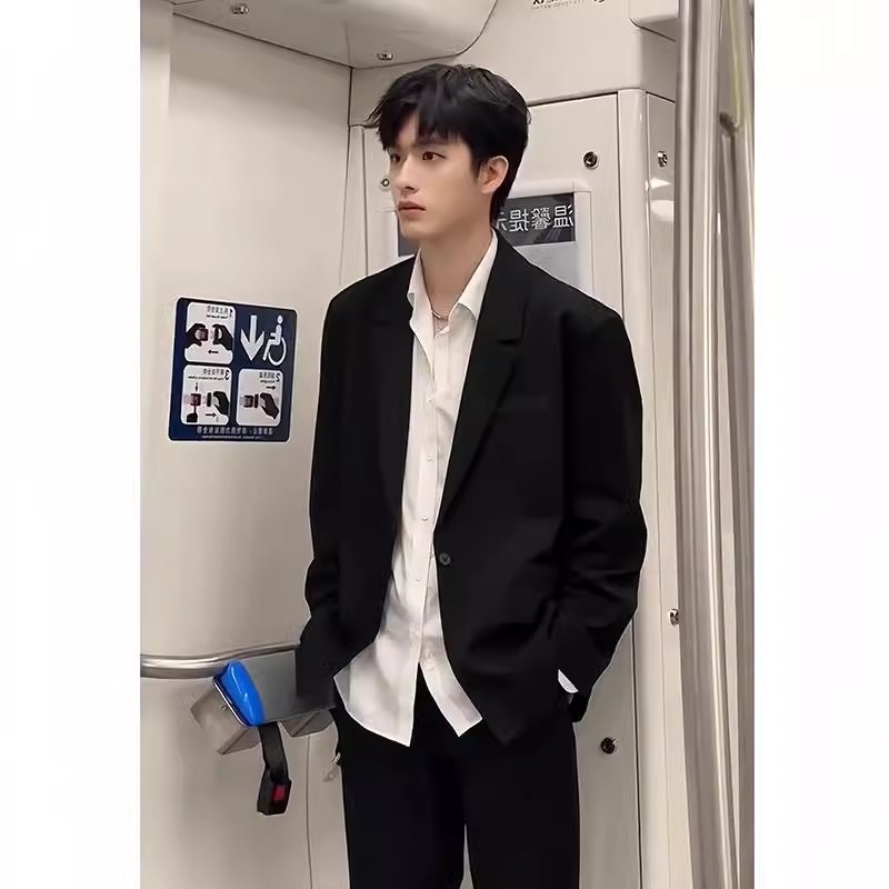 厂家直销西装套装男休闲韩版商务正装小西服外套修身伴郎结婚礼服