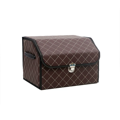 organizer, Car storage bag/box - coffee-colored-medium-size-303030cm