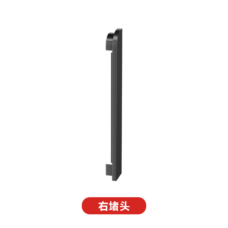 木目調アルミニウム合金ベースボード 6cm4 新しい非常に狭い超薄型湾曲したストレートエッジバックル金属ベースボード取り付け|undefined