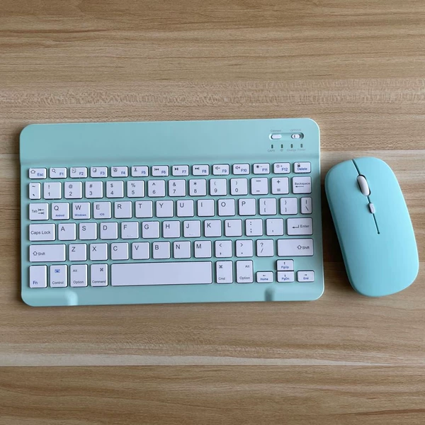 Green battery, mouse, bluetooth