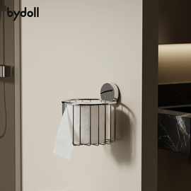 卫生间卷纸架厕所卷筒卫生纸厕纸盒不锈钢纸巾架吸盘洗脸巾置物架