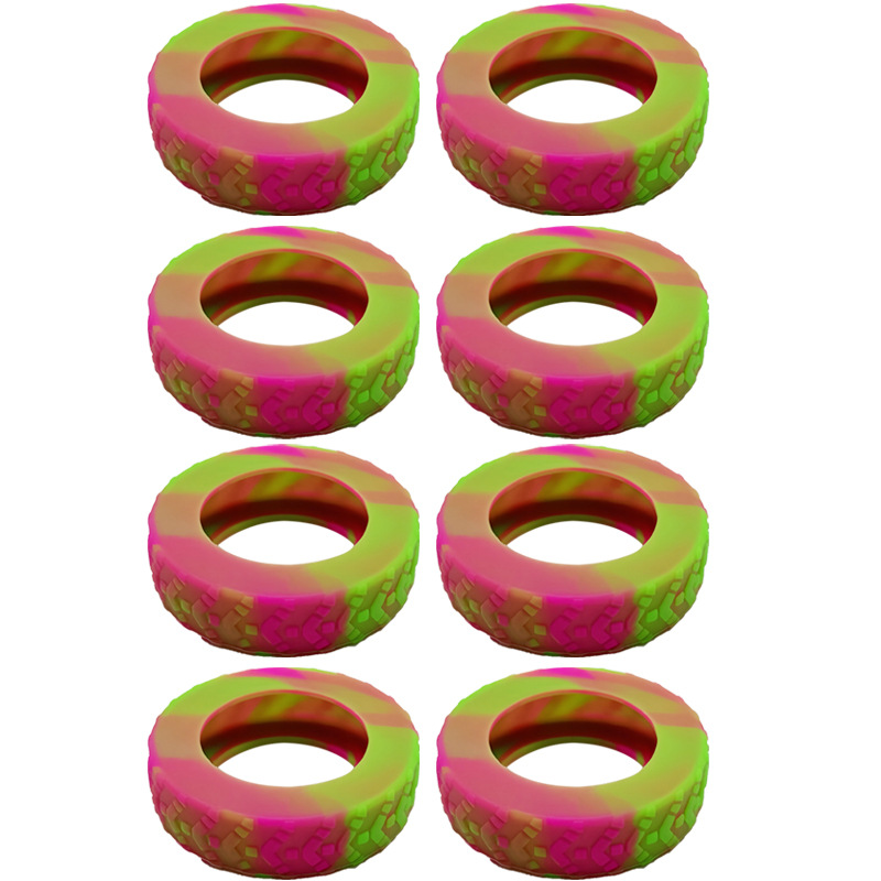 2 세대 휠 세트 대형 도파민 블루 로즈 레드 8 팩