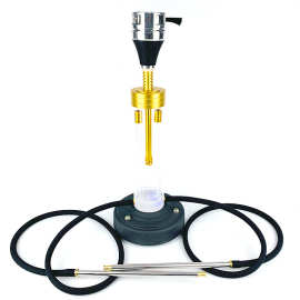 货源阿拉伯水烟全套带灯激光亚克力水烟壶酒吧hookah出口专供便携