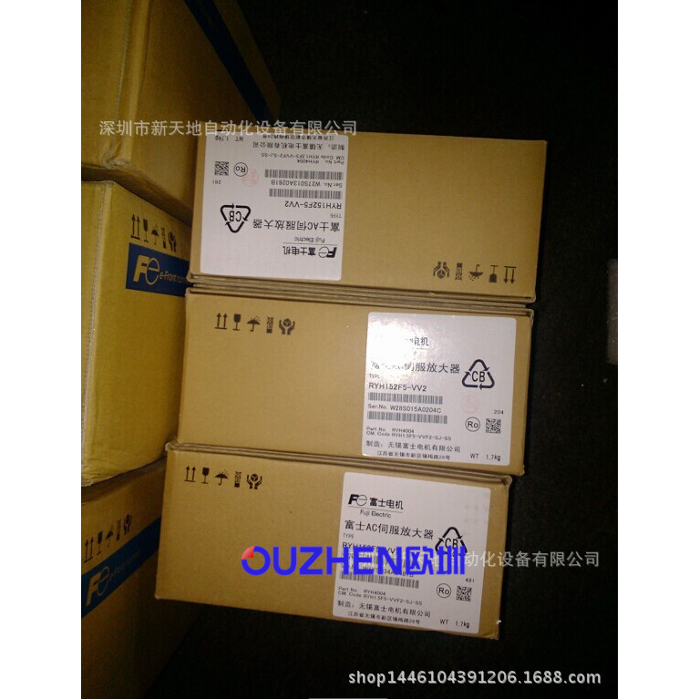 原装全新日本富士伺服驱动器RYH152F5-VV2 现货议价