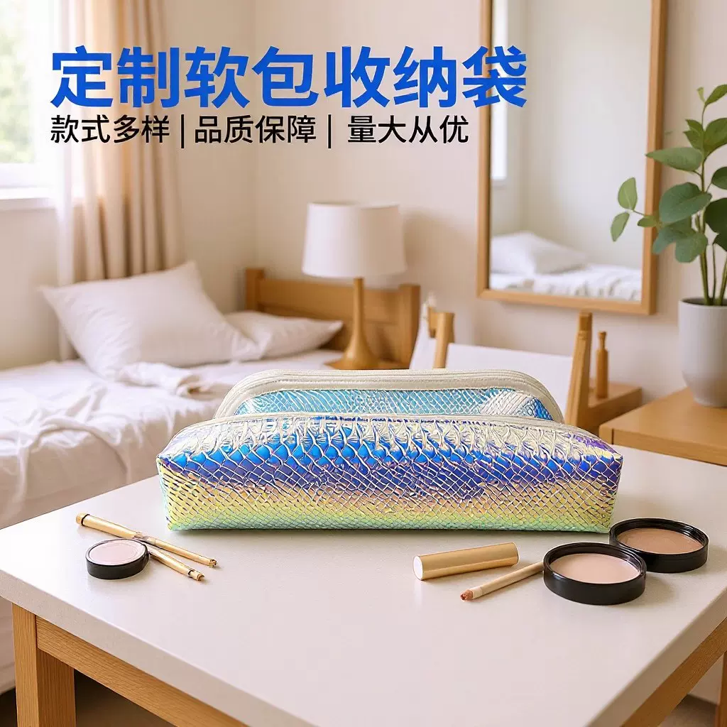 炫彩镭射新款防水化妆包批发化妆袋女包手包旅行袋洗漱包收纳