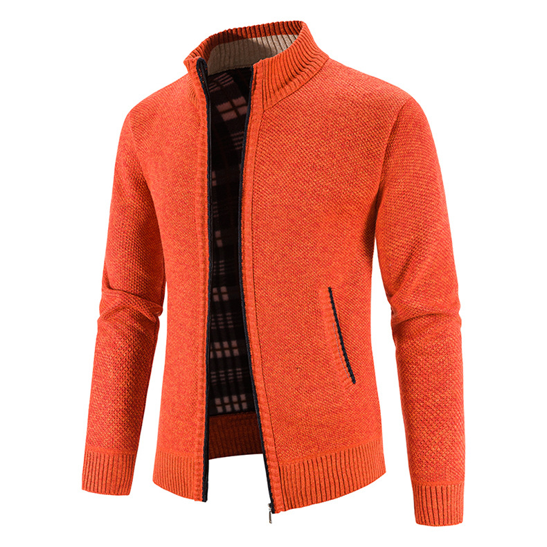 Herren Strickjacke Oversized Plüschjacke Für Herbst Und Winter_voghion.com