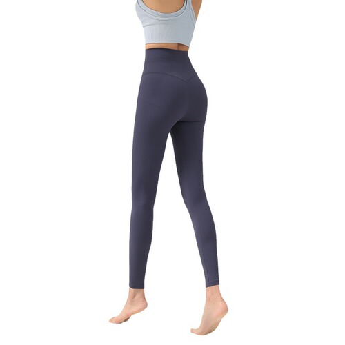 lulu quick-drying fitness pants women's high-waist hip-lifting outer wear spring tight slimming sports wholesale high-elastic yoga pants