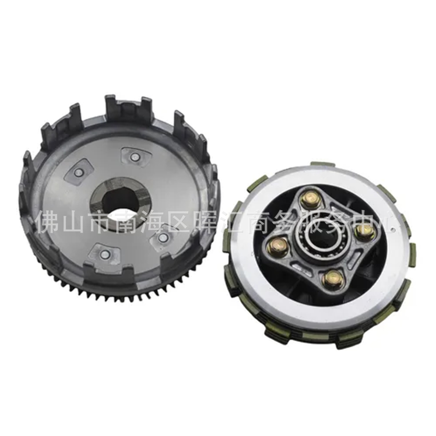 Comercio exterior transfronterizo aplicable a Honda Cargo / Gl / Xr150 embrague de motocicleta tambor grande conjunto CBF / KTT150