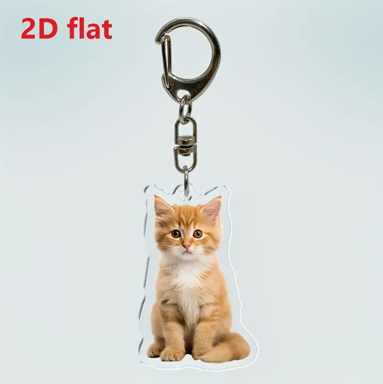 Colgante acrílico transfronterizo gatito negro decoración espejo retrovisor colgante para los amantes de las mascotas colgante joyas