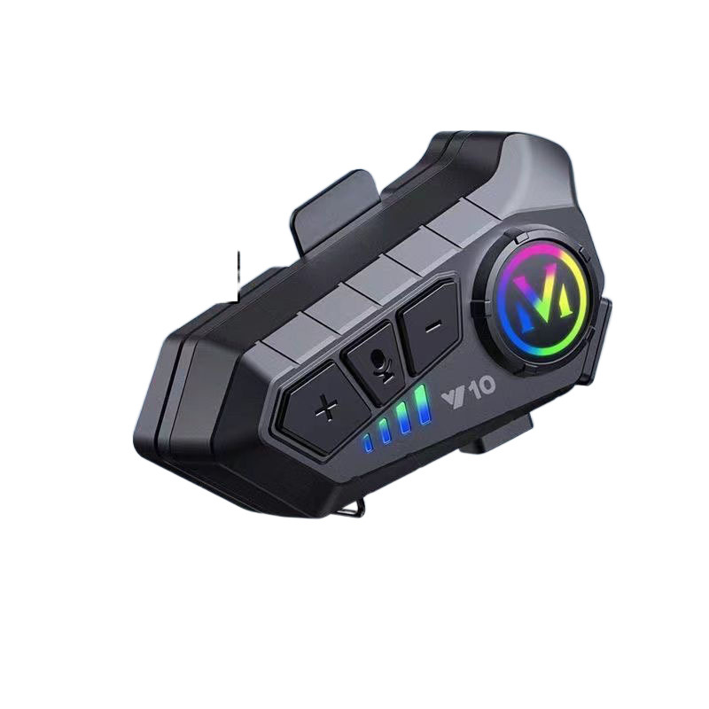 Y10 casco intercomunicable auriculares Bluetooth integrados impermeable motocicleta casco completo auriculares para llevar alta calidad de sonido