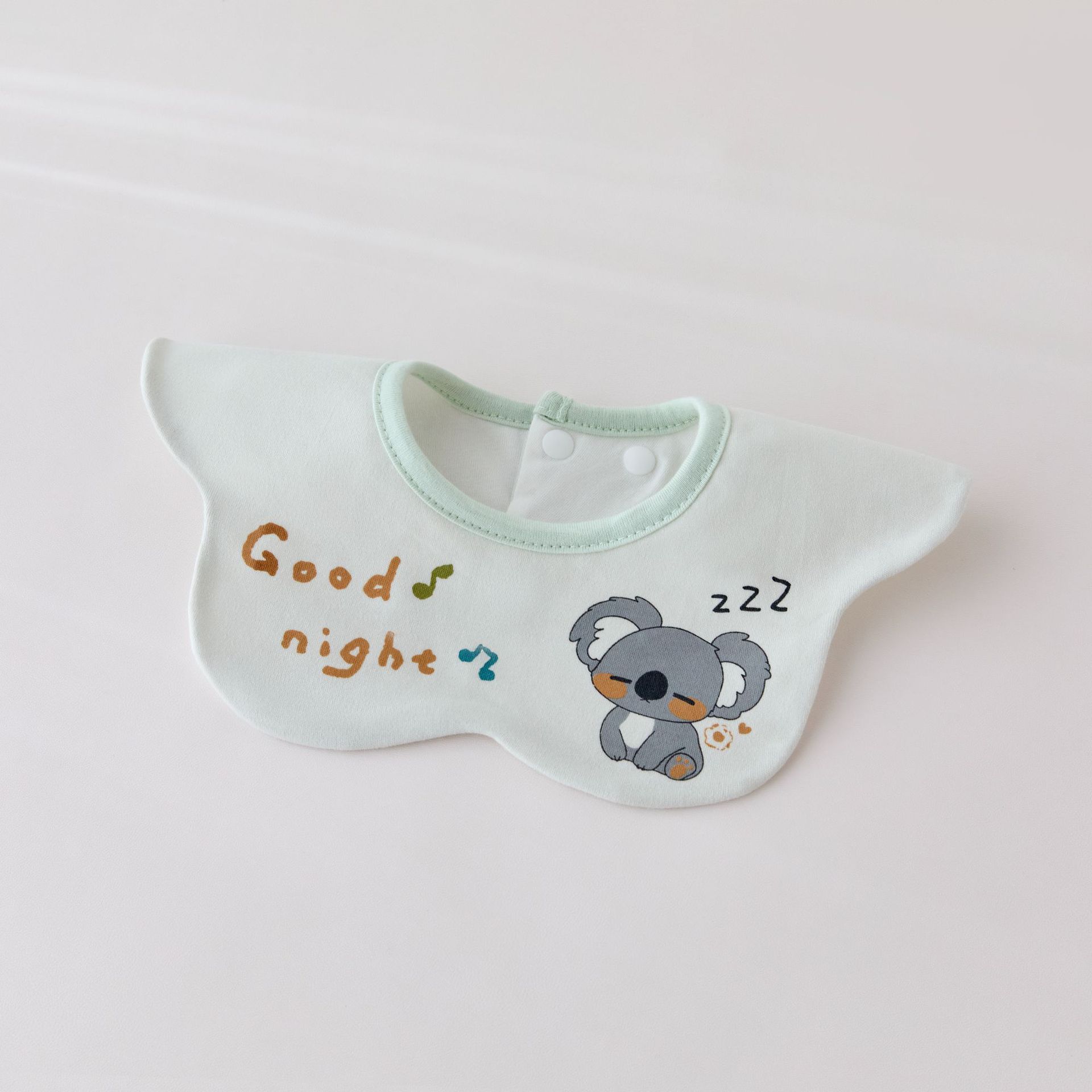Koala goodnight petal drool bib