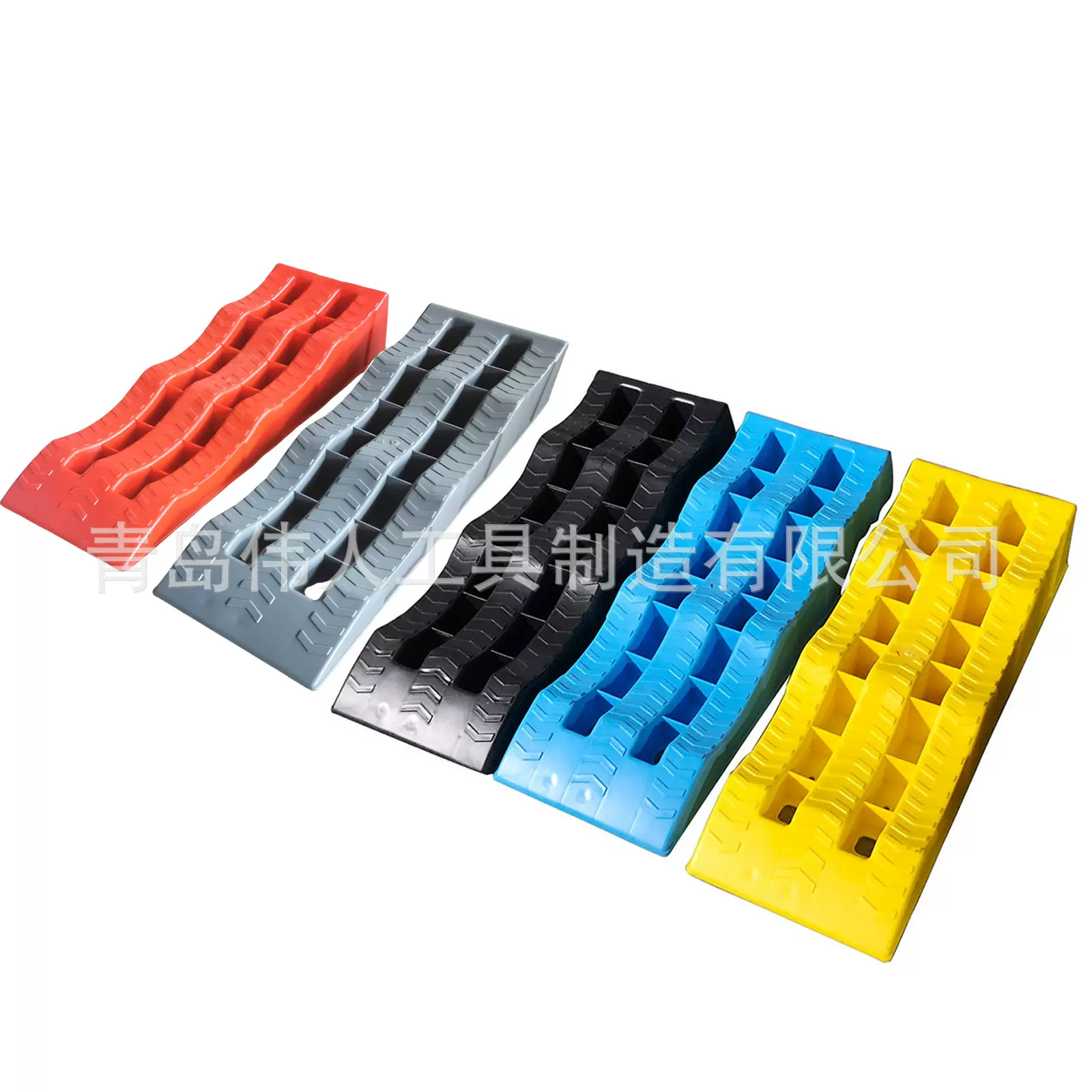 库存包邮房车三步阶塑料坡道带便携式布包汽车房车停车器斜坡轮垫