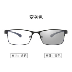 New Metal Frame Simple Unisex Anti-Blue Light Myopia Glasses 50-600 Degrees Small Batch Wholesale Cross-border Wholesale
