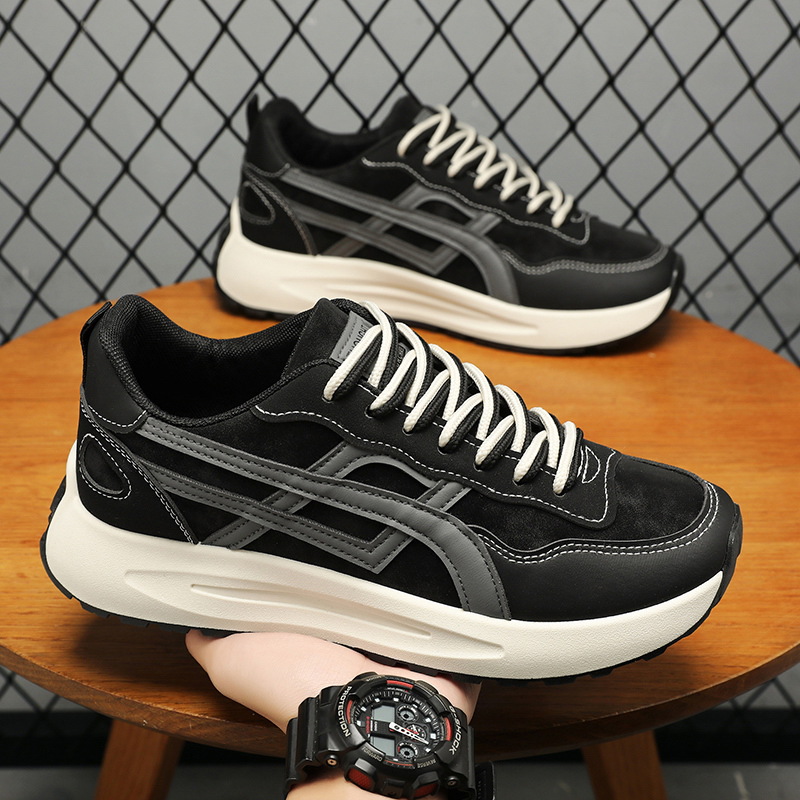 Zapatos de hombre invierno nuevos zapatos ligeros transpirables con suela gruesa, moda, zapatos de running casuales, zapatos deportivos, zapatos de estudiantes