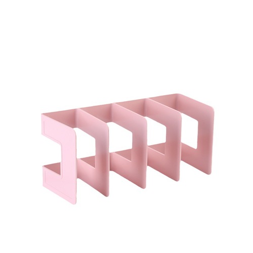 Acrylic Book Stand Dormitory Multi-layer Storage Shelf Simple Office Display Guard Student Desk Creative Bookshelf