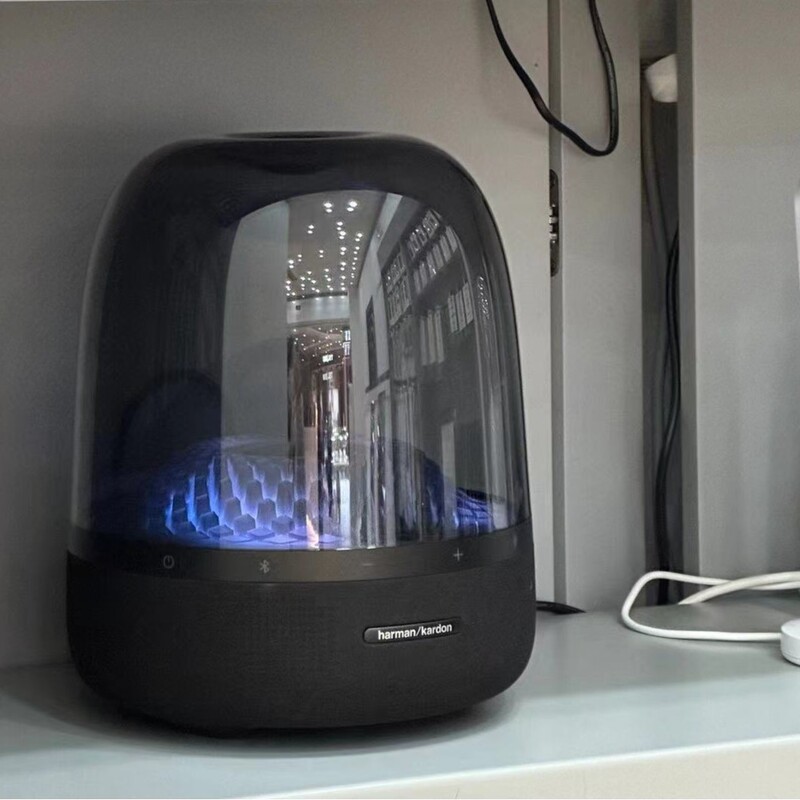 Huaqiangbei サラウンド サウンド 2025 世代トップ マッチング 4 シンプル ガラス スマート スピーカー Harman|undefined