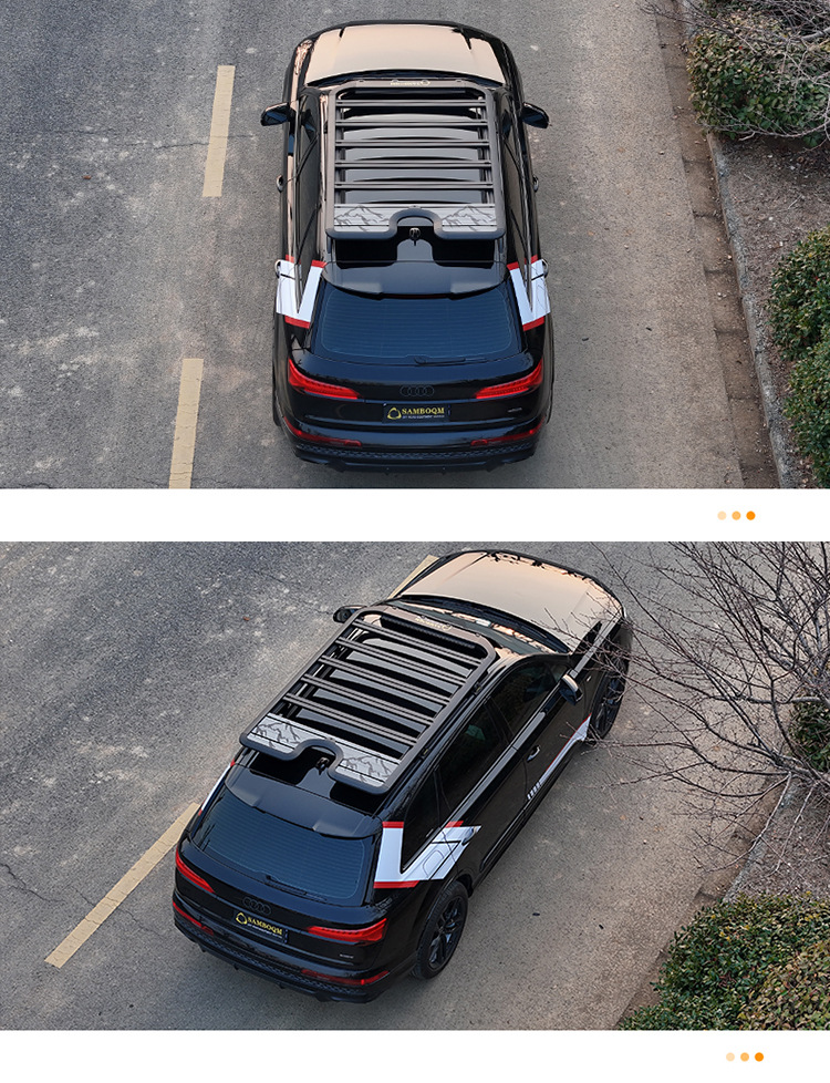Q7 Roof Rack Shangbuqu Outdoor Travel Self-Driving Off-Road Modification Aluminum Alloy Roof Platform
