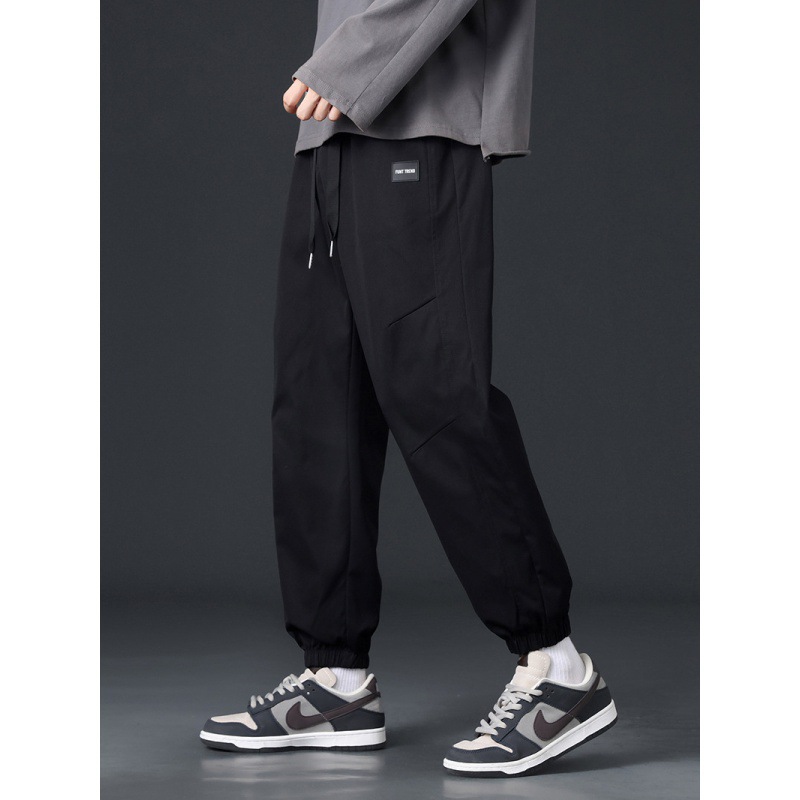 Pantalones de hombre primavera y otoño estilo americano de moda universal suelto y cómodo chaqueta deportiva, pantalones casuales para hombres