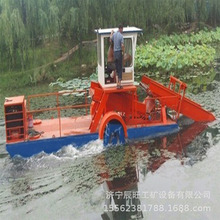 河道清理保潔船水浮蓮 水下割草機全自動液壓清理設備割草船