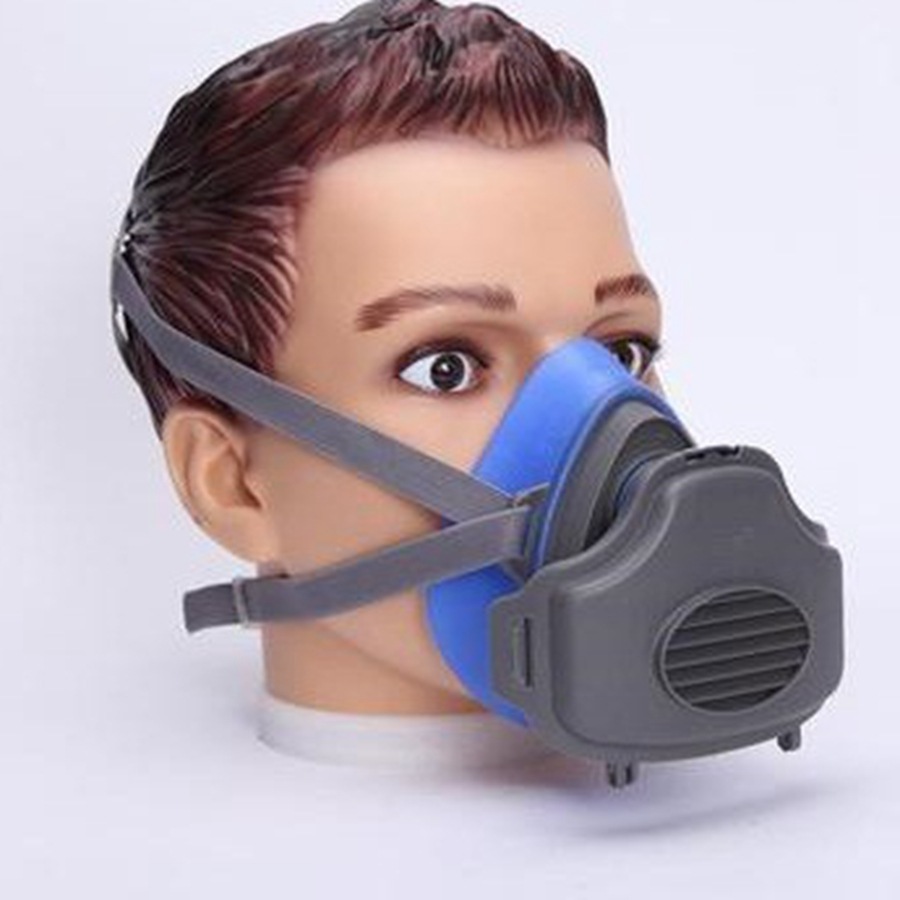 三邦320D颗粒物呼吸防护套装 硅胶防尘防护口罩 硅胶防尘半面罩