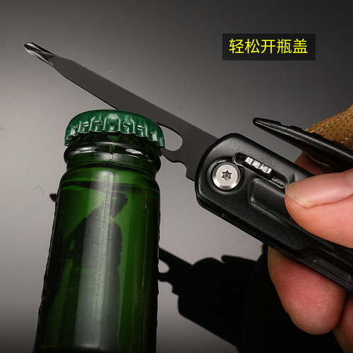 Wholesale Outdoor Camping Goat Horn Small Hammer Combination Tool High Carbon Steel Household Car Break Window Hammer Multi-functional Hammer