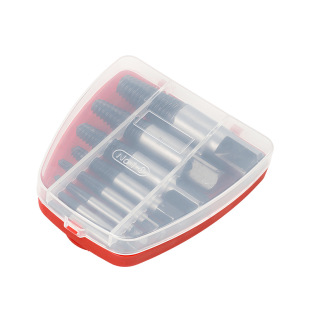 5pc broken wire extracter 6pc coarse teeth fine teeth broken head screw take out 8pc faucet extracter boxed tool