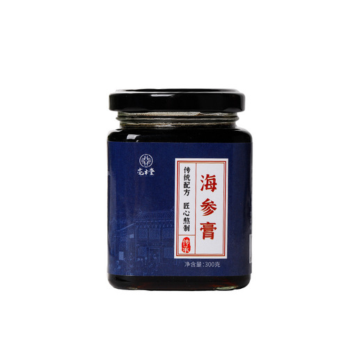 Handcrafted Sea Cucumber and Traditional Male Tonifying Paste with Huang Jing, Goji Berries, Deer Antler, Ginseng, and Eight Treasures - 300g