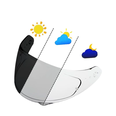 with T510, R410, R491, and Dəbilqə (Kaska) aksesuarları - r710-transparent-turns-dark-black