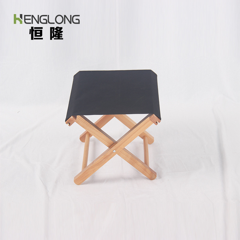 Outdoor folding Maza stool Bamboo and wood -making portable picnic…