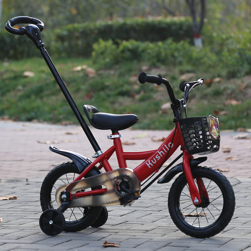 La bicicleta infantil empuja el triciclo a mano y el artefacto de caminar es de 2 - 3 - 4 años. los niños en bicicleta de 5 años pueden empujar y montar.