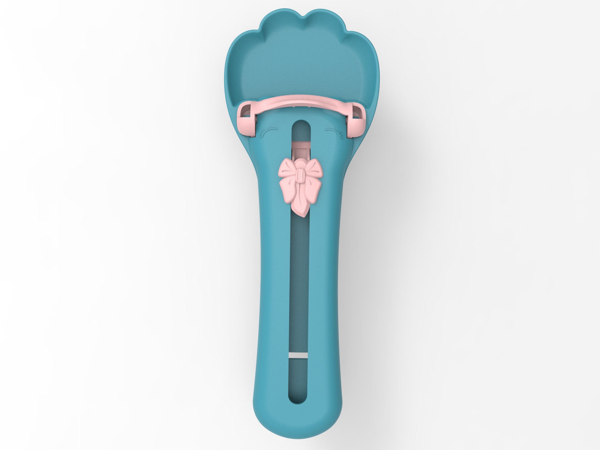 Tiktok caliente nuevo gato tira cuchara alimentador gato tira exprimidor gato mascota suministros gato comida cuchara fábrica al por mayor