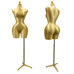 特大サイズの布の女性のモデルのアフリカの北米の熱い輸出のCurvy BBLファブリックのmannequins