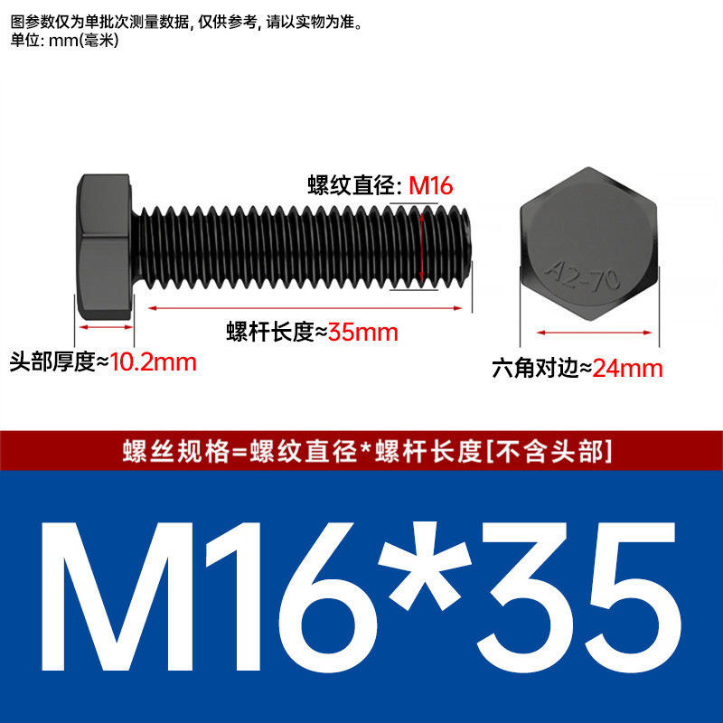 Болт шестигранный Johnson M6x10