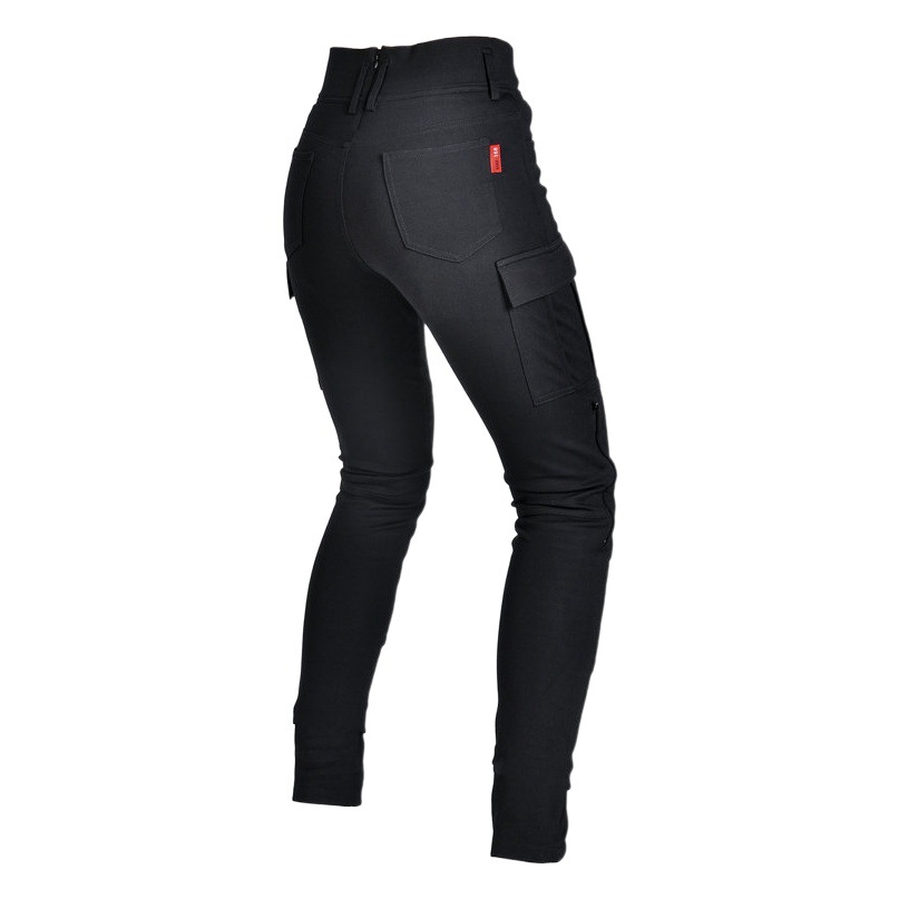 VOLERO pantalones de montar motocicleta Caballero de las mujeres multi-bolsa casual retro resistente a la caída resistente al desgaste pantalones de motocicleta