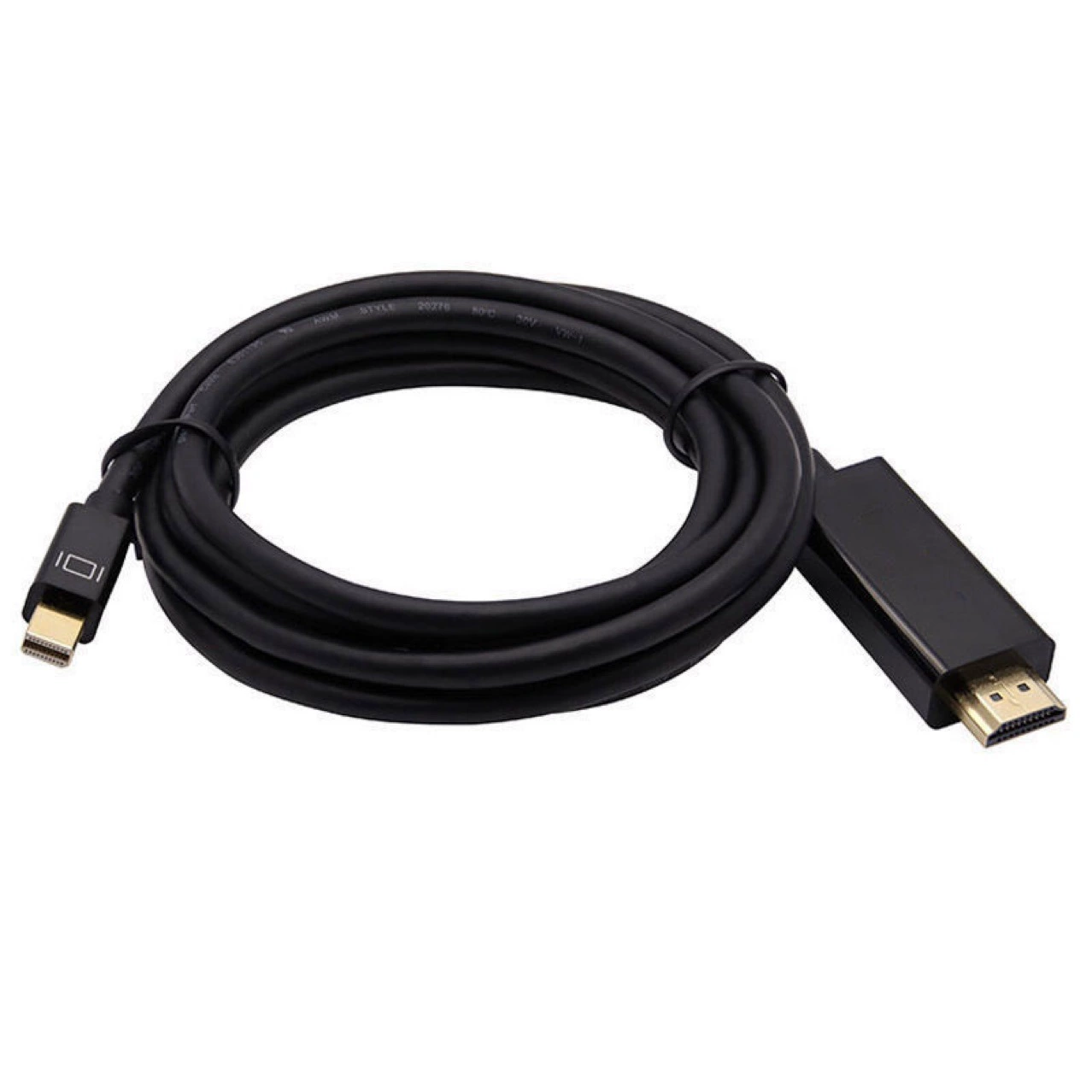 Мини DP на HDMI 1.8м 4K*2K поворотный кабель MINIDP TO HDMI 4K HD кабель