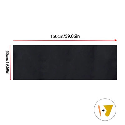 Car interior film – AB Column Ceiling Retrofit Car - suede-black