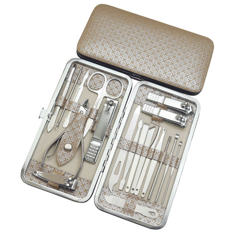Nail clipper set Nailcutter regalos 19 piezas set Beauty set Nailcutter set