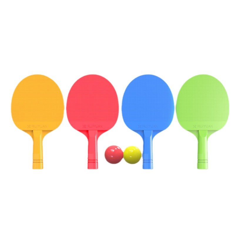 Ruiyuan raqueta de tenis de mesa traje principiante niños raqueta de tenis de mesa jardín de infantes suministros deportivos raqueta de plástico