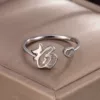 Y1: Yang Single Silver Ring - Other surnames to consult customer service