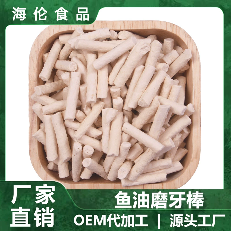 Сублимированная шлифовальная палочка для рыбьего жира 250 г в пакете сублимированная шлифовальная палочка Mi Dog закуски сублимированные Оптовые закуски для домашних животных