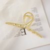 Classic hair accessory, metal crab pin, shark, big elegant hairgrip, Japanese and Korean, simple and elegant design