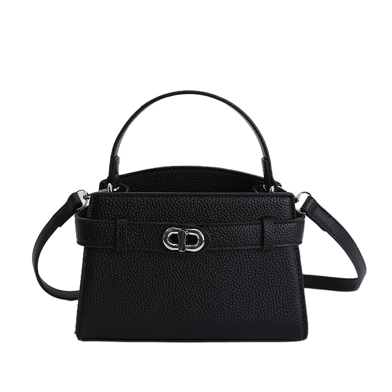 Textura de alta calidad nicho bolso de mano pequeño bolso de mujer nuevo ligeramente lujoso estampado lichi bolso Kylie bolso de mochila de estilo exterior