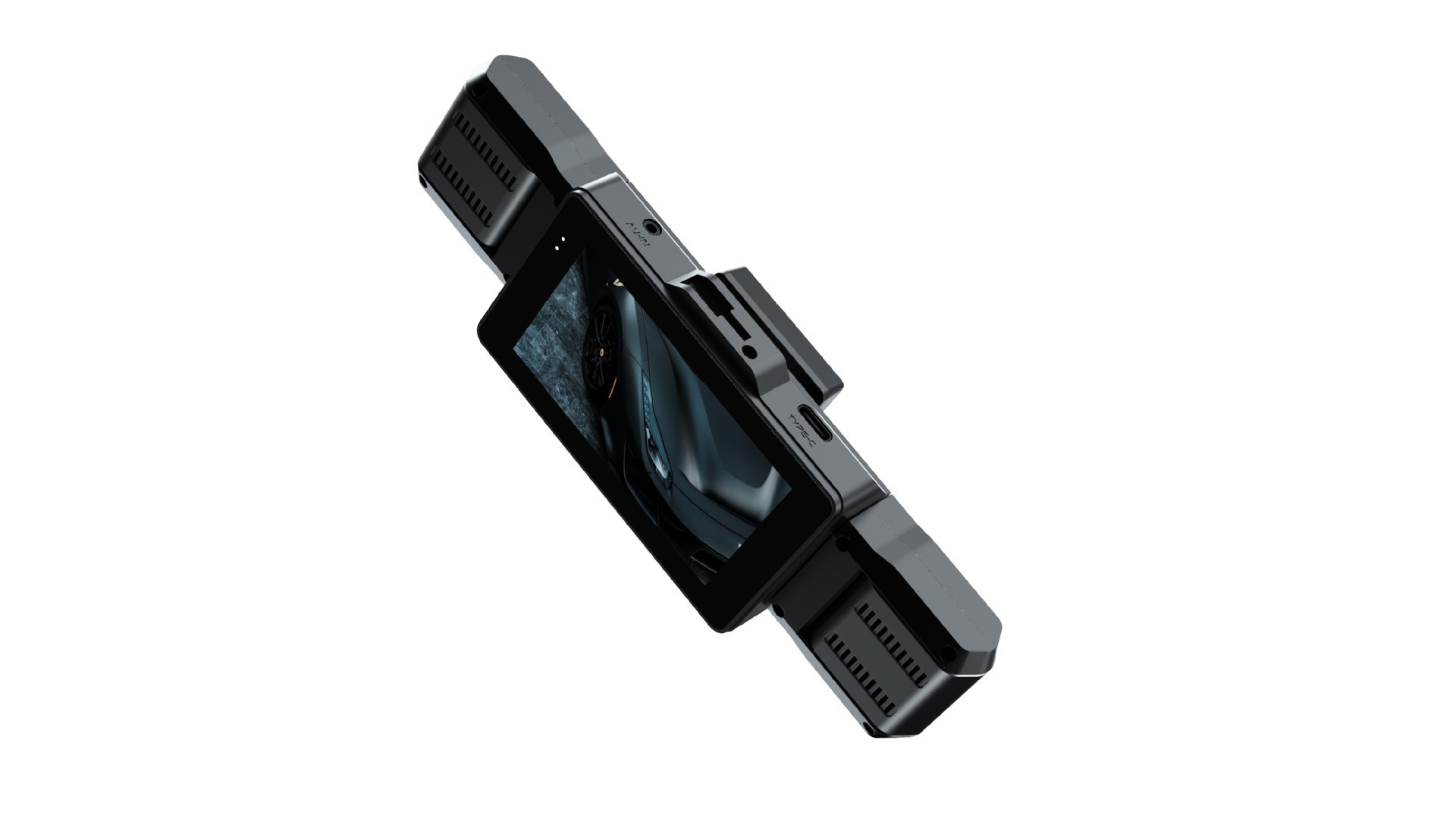 Cross-border car dashcam 1080P HD night vision four-camera simultaneous display WiFi connected 4-lens vehicle recorder
