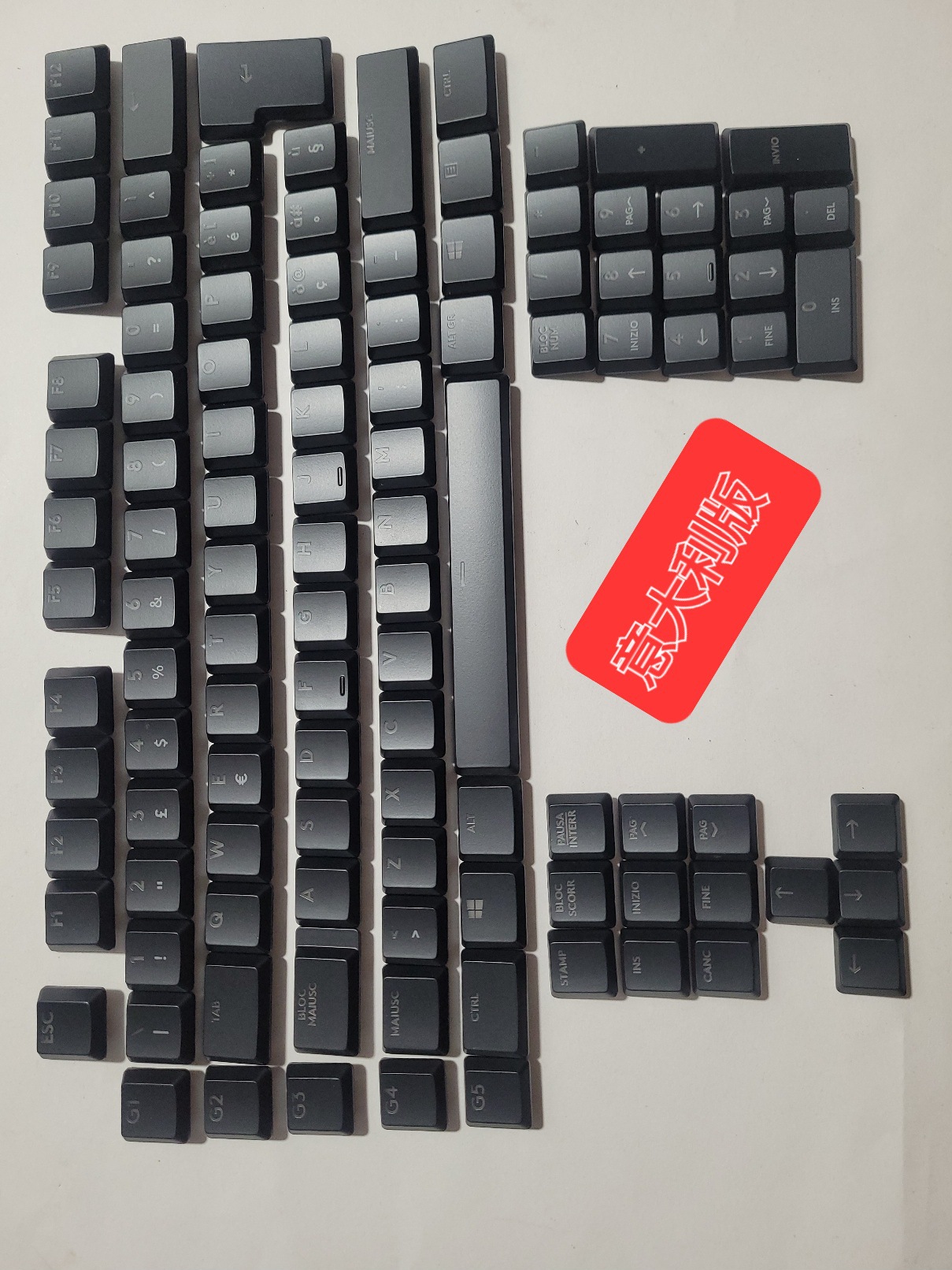 g913g915g813g815メカニカルキーボード第二世代低軸透光オリジナルキーキャップ