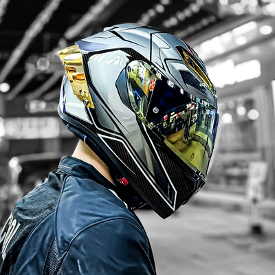 Motosiklet kaskı (dəbilqə): Safety Helmet New National Standard Type
