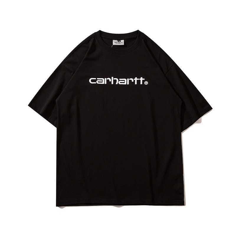 Carhartt T-shirt Script Logo Black