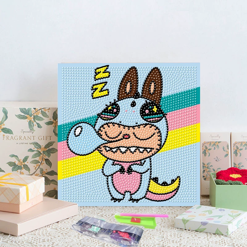 Алмазная мозаика 20×20 см, детская анимационная панно, полная выкладка, новый стиль, ручная работа DIY, декор для гостиной